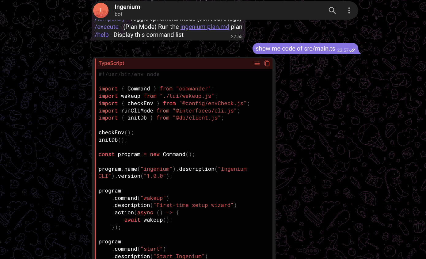 Project screenshot