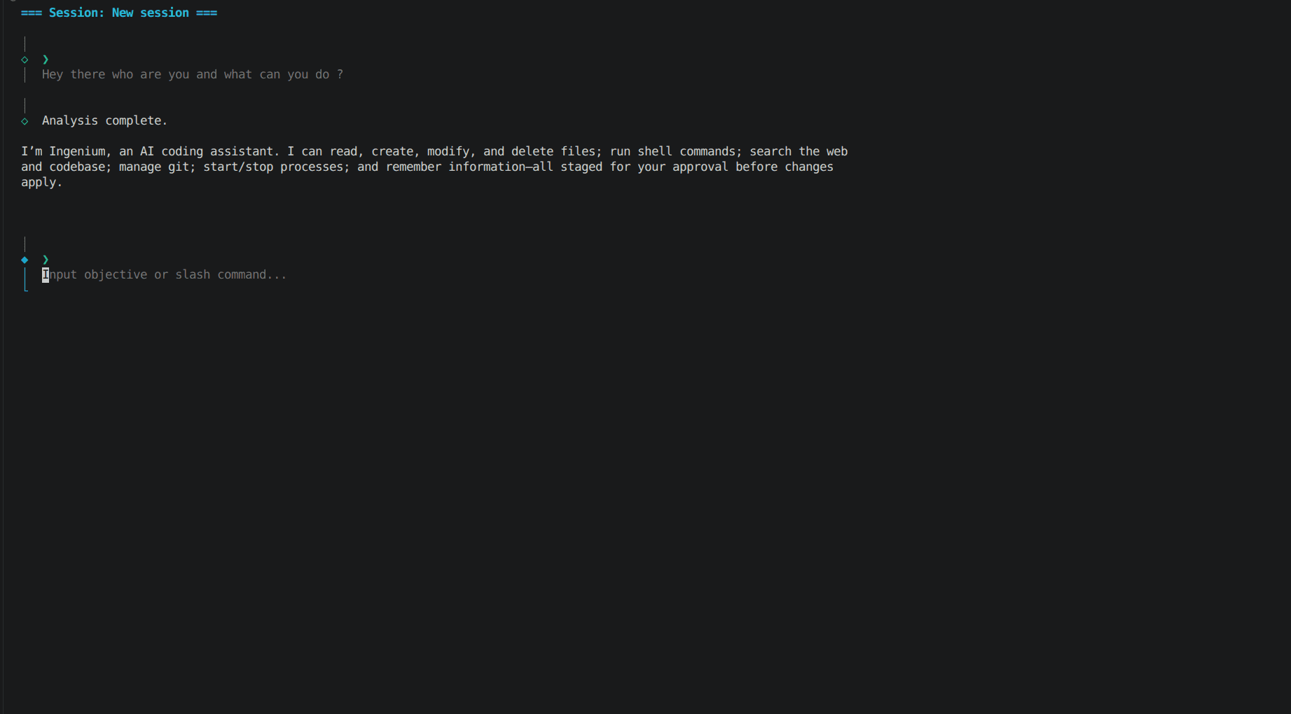 Project screenshot