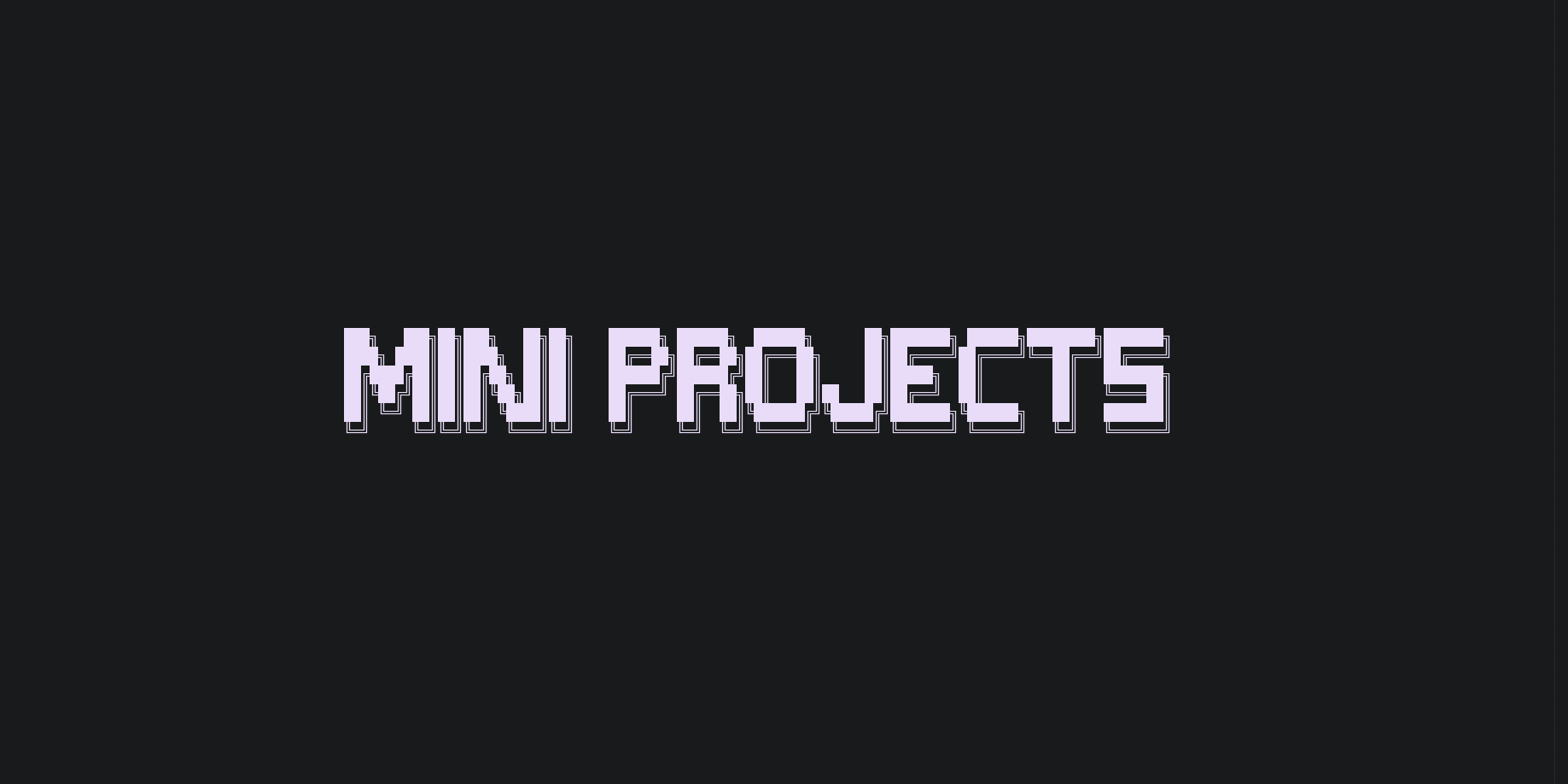 Project screenshot