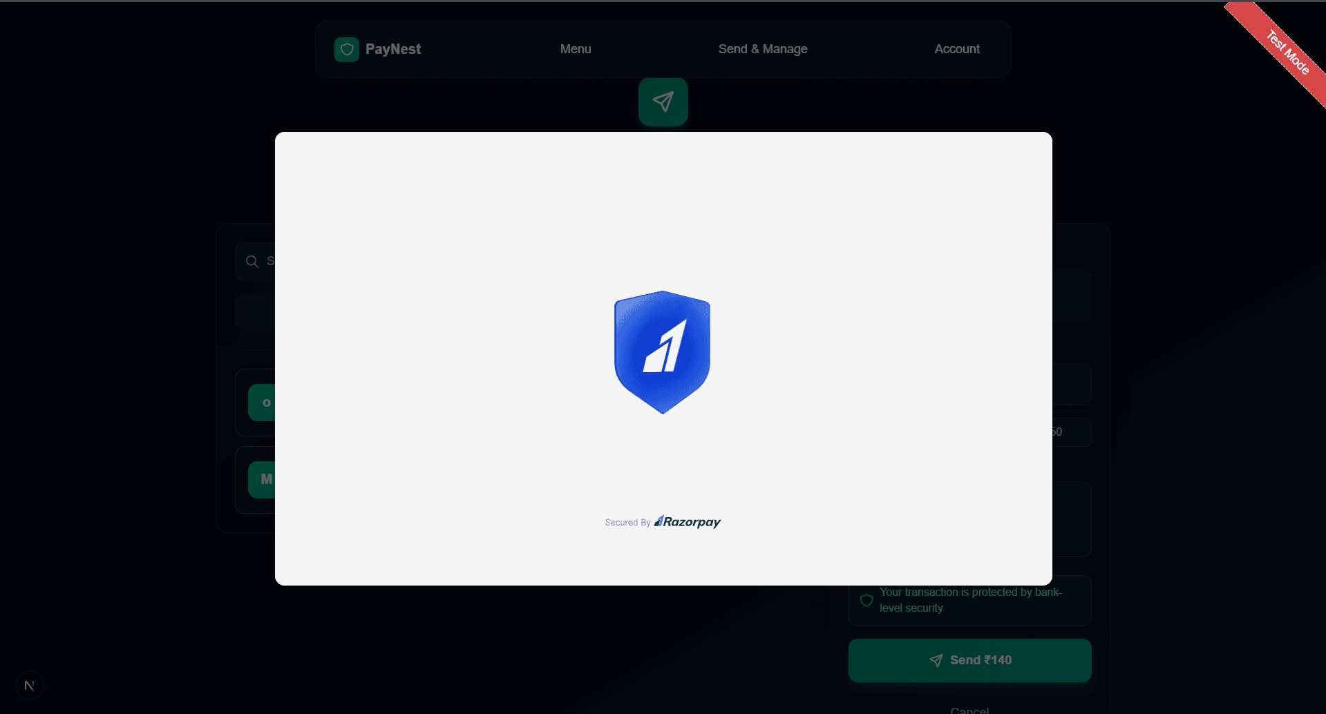 Project screenshot