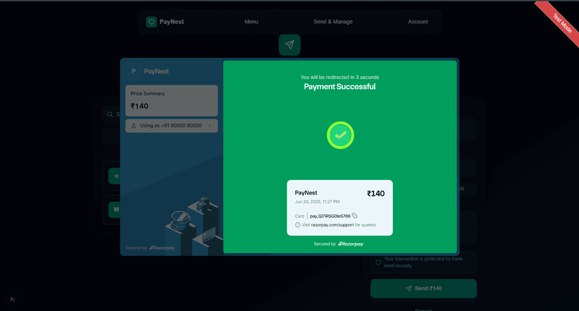 Project screenshot